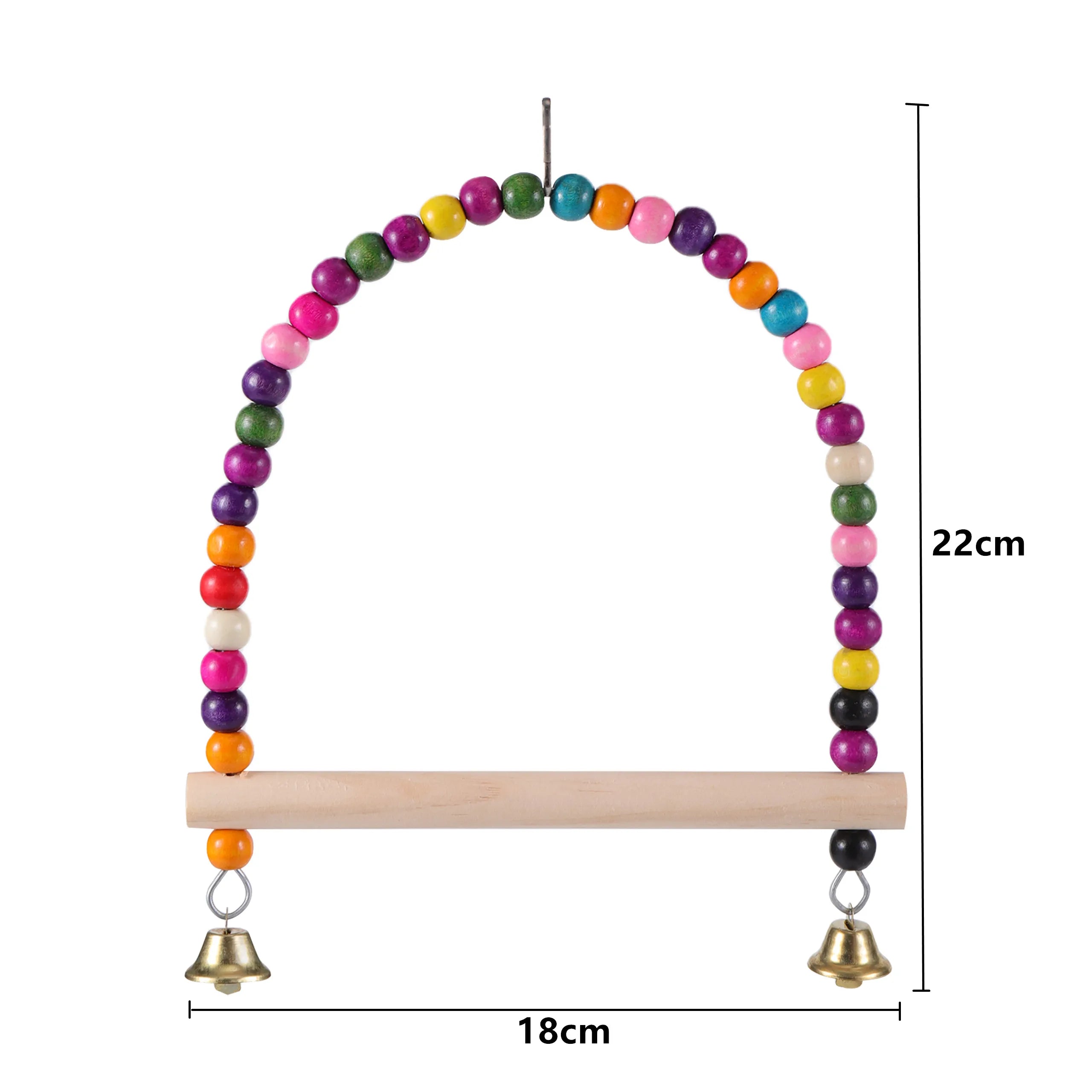 Swing, Chew, Train: Bird Toy Set for Small Parrots