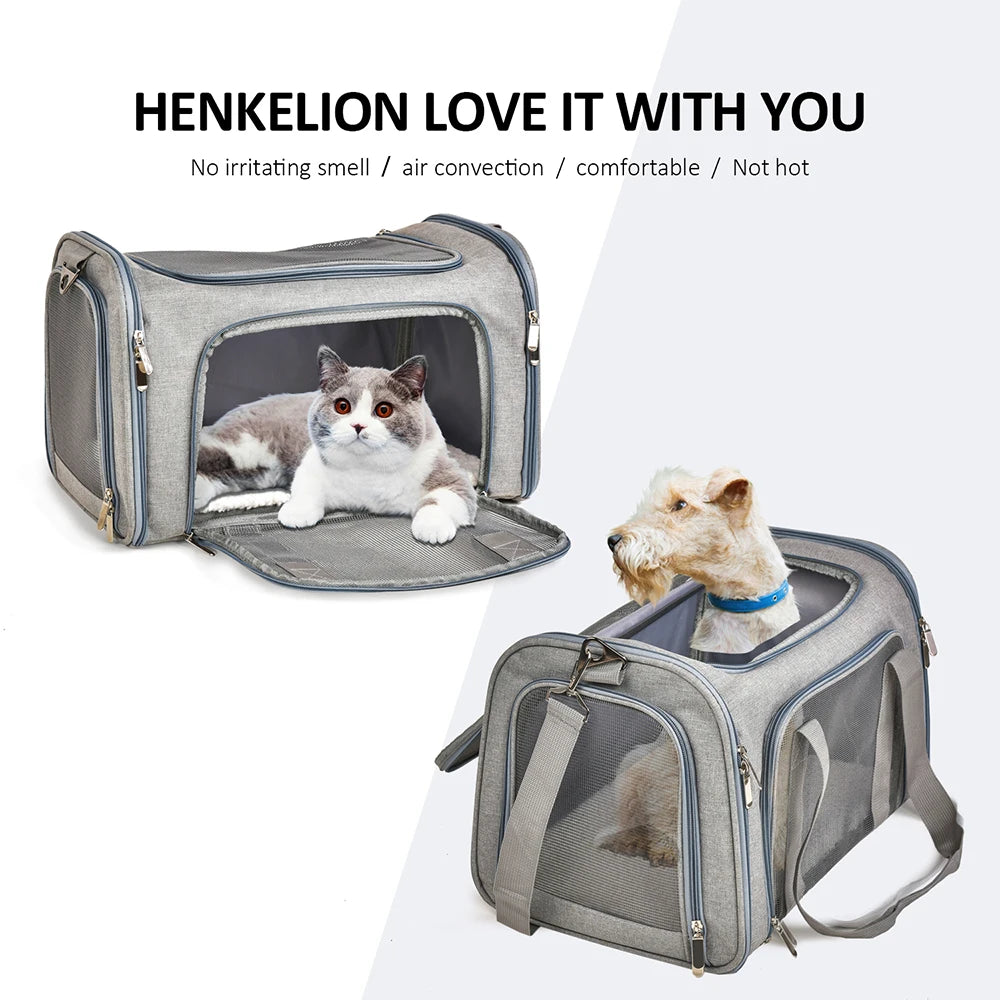 Versatile Dog Backpack for Small Pets – Stylish & Airline Approved