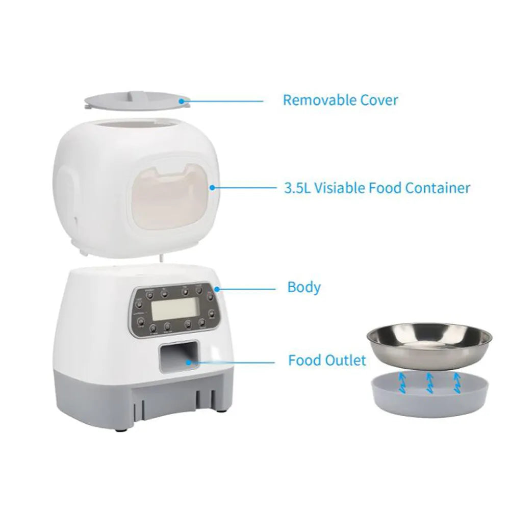 Automatic Dog Feeder: Happy, Healthy Pups Await!