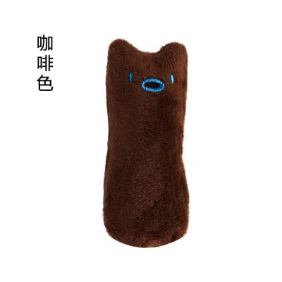 Interactive Plush Cat Chewing Toy – Teeth-Grinding Fun for Happy Cats!