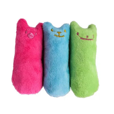 Interactive Plush Cat Chewing Toy – Teeth-Grinding Fun for Happy Cats!