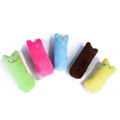 Interactive Plush Cat Chewing Toy – Teeth-Grinding Fun for Happy Cats!