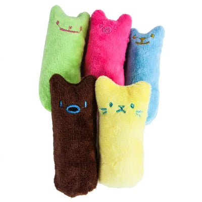 Interactive Plush Cat Chewing Toy – Teeth-Grinding Fun for Happy Cats!