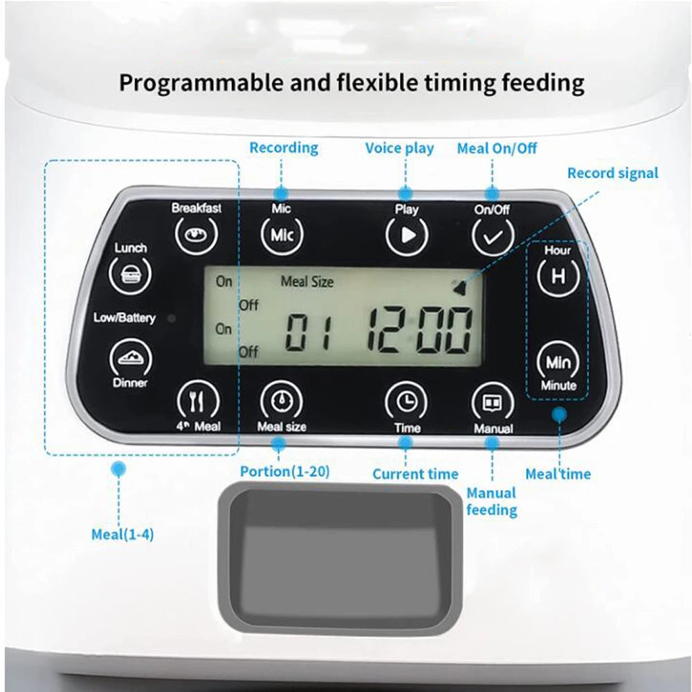 Automatic Dog Feeder: Happy, Healthy Pups Await!