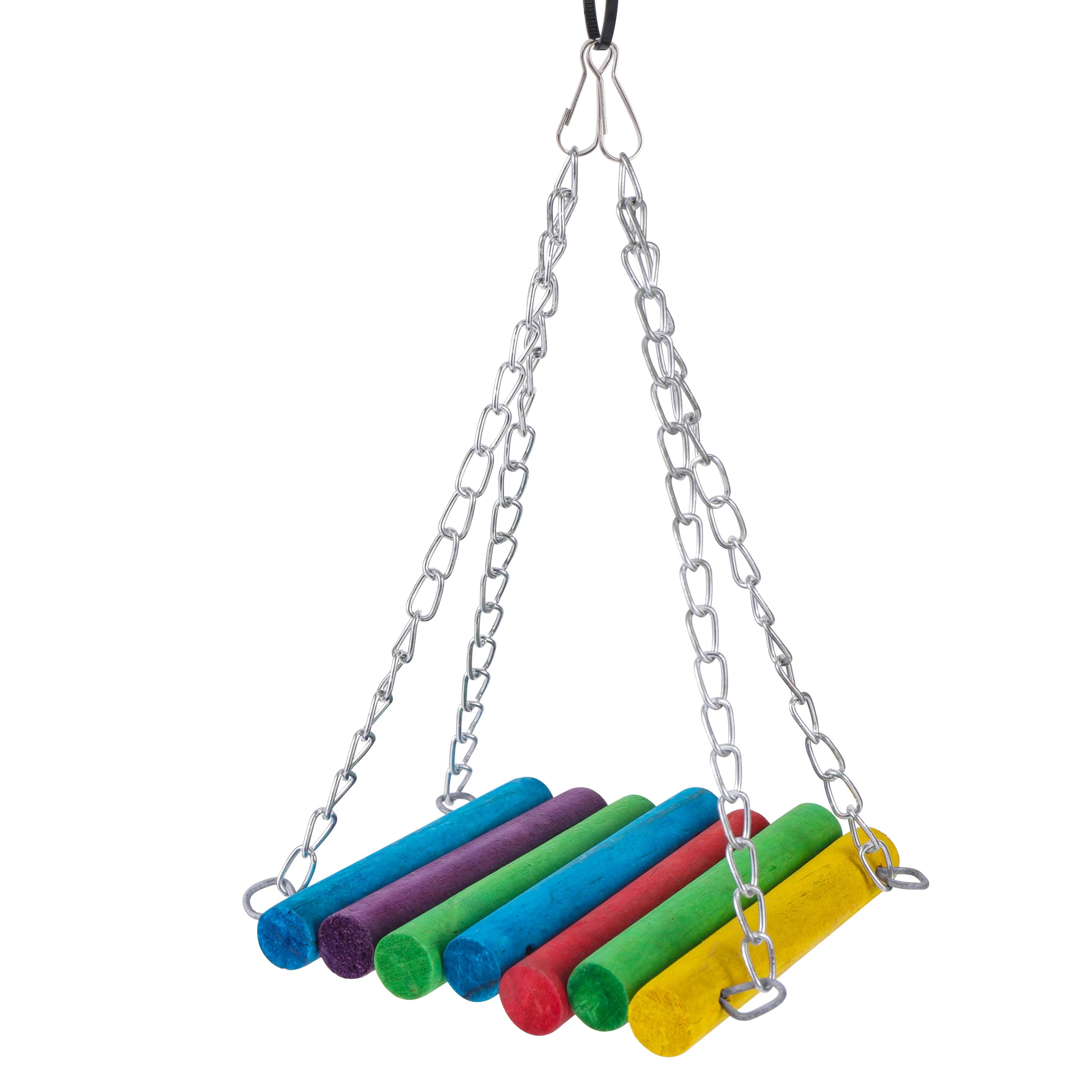 Swing, Chew, Train: Bird Toy Set for Small Parrots