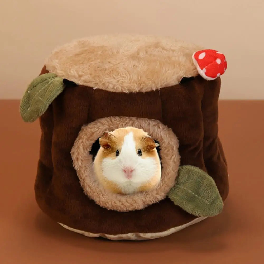 Cozy Flannel Hamster Bed: Ideal Pet Hideout for Rat Cage