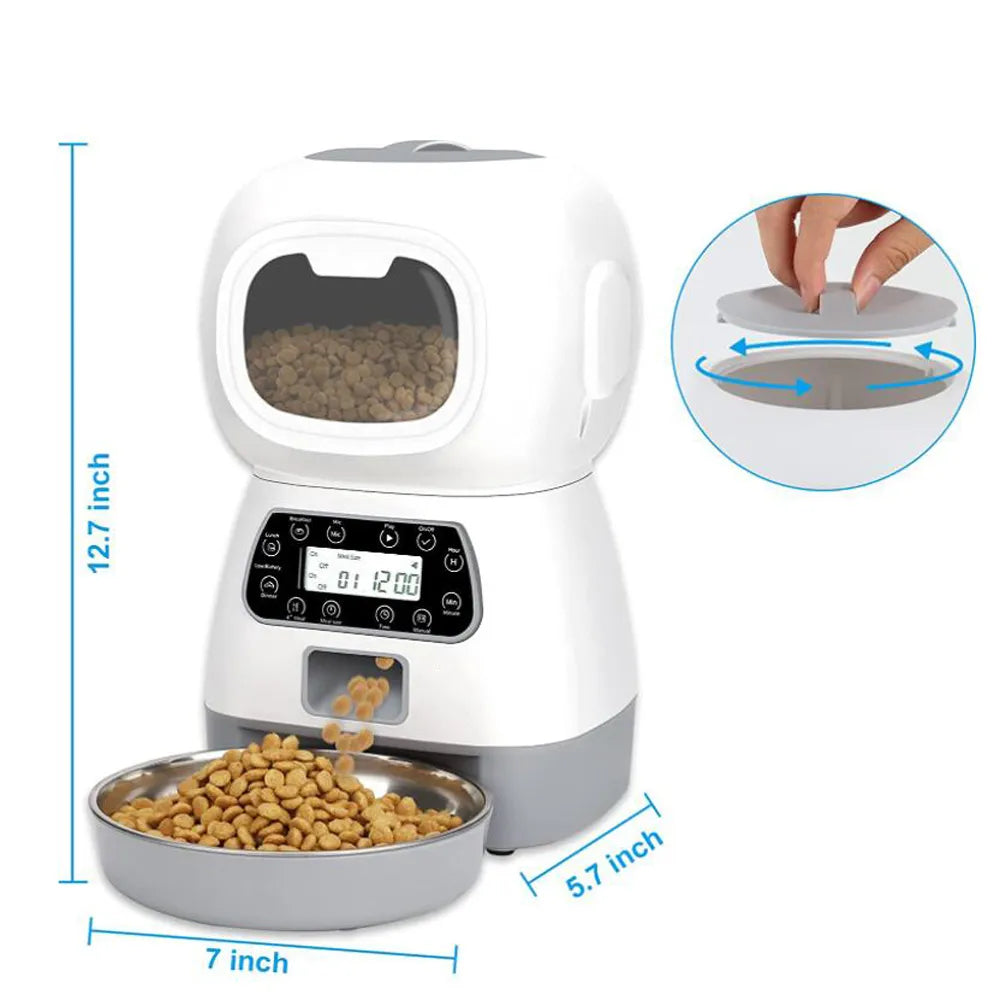 Automatic Dog Feeder: Happy, Healthy Pups Await!