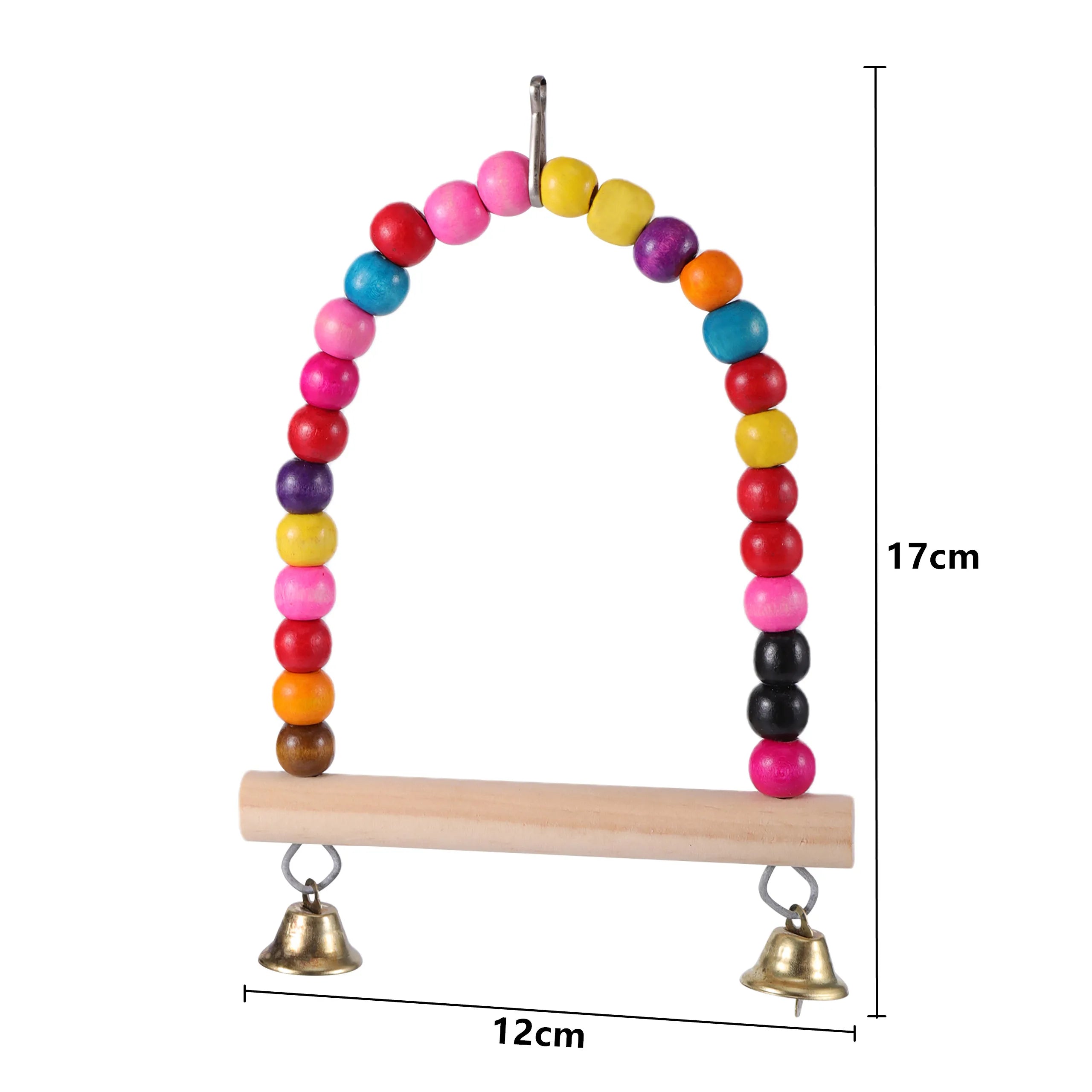 Swing, Chew, Train: Bird Toy Set for Small Parrots