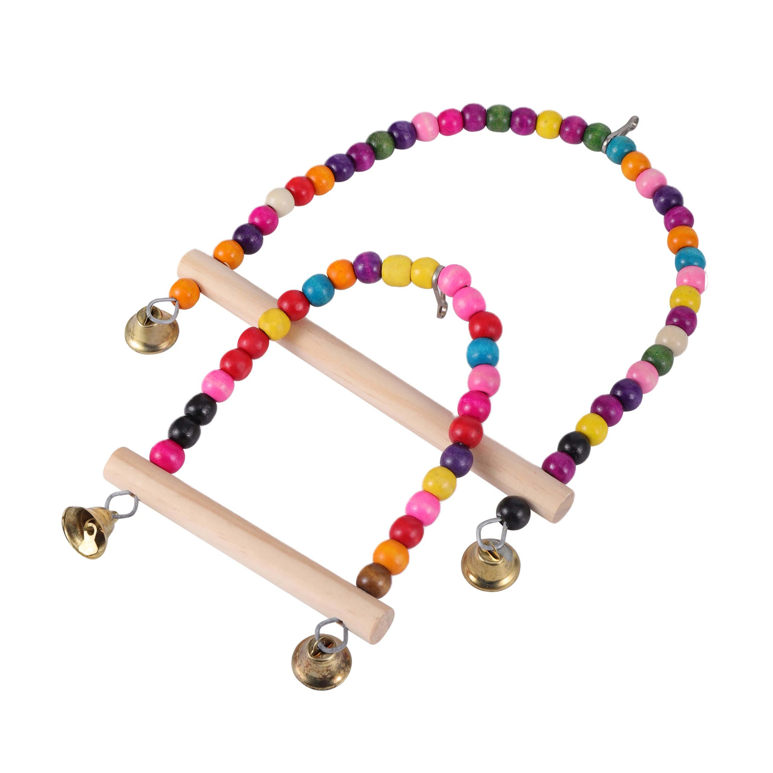Swing, Chew, Train: Bird Toy Set for Small Parrots
