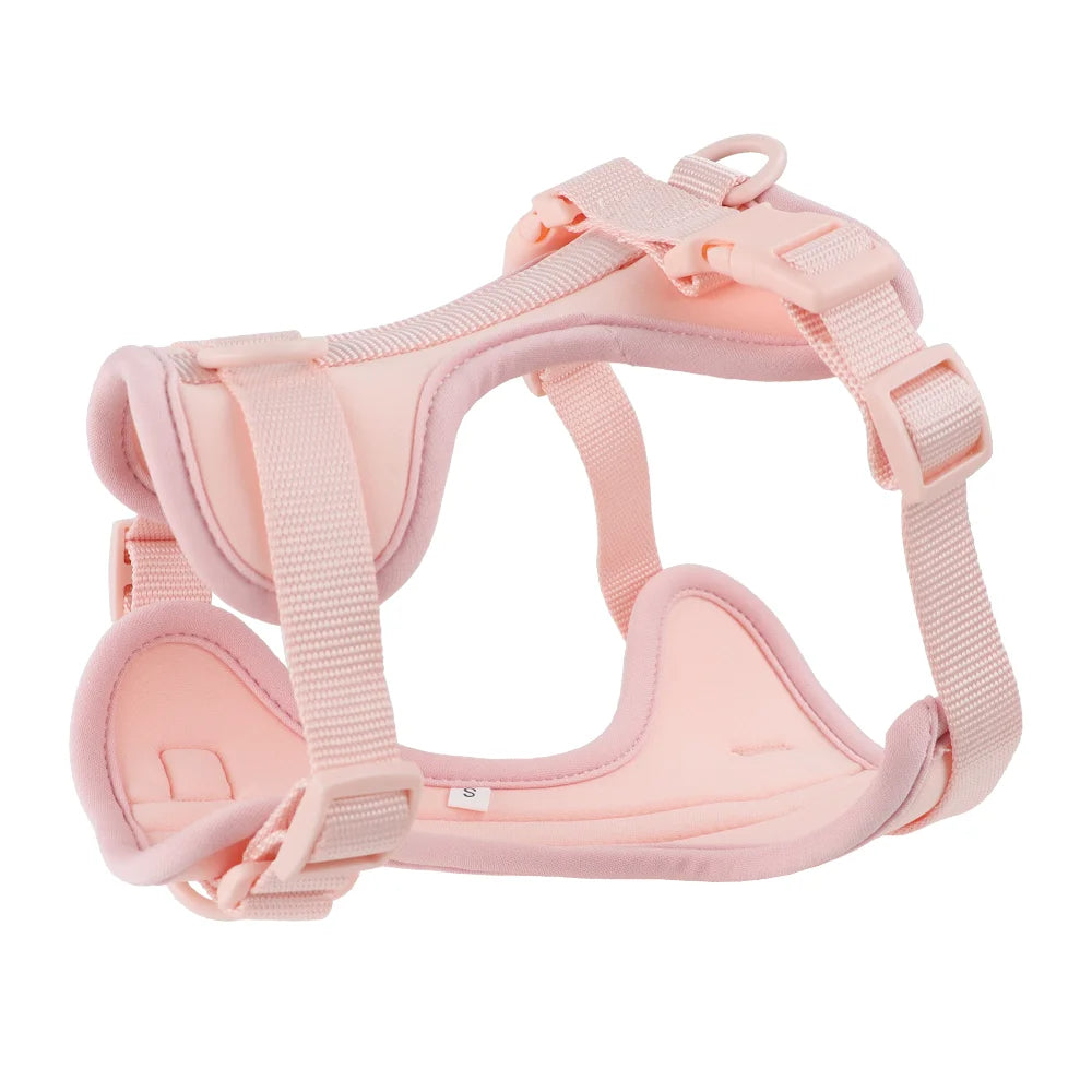 Dual Comfort Dog Harness Set - Adjustable, Breathable, and Stylish
