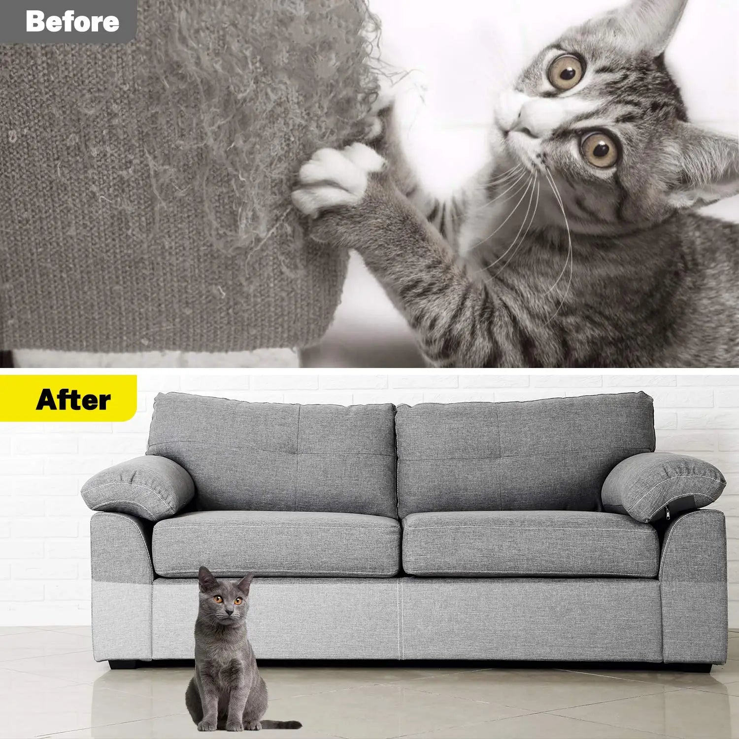Furniture Protection Cat Scratcher Scraper Tape Protector Cover
