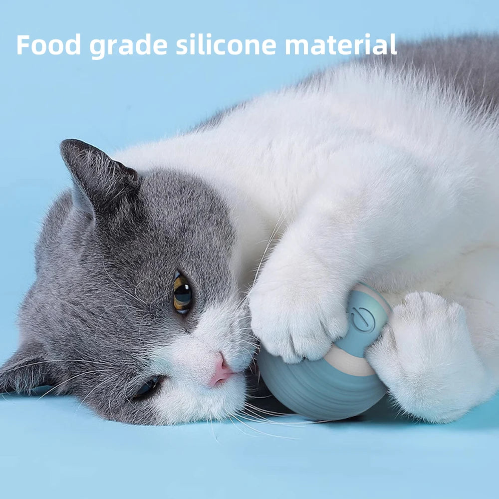Electronic Cat Toy: Smart Interactive Ball for Indoor Fun