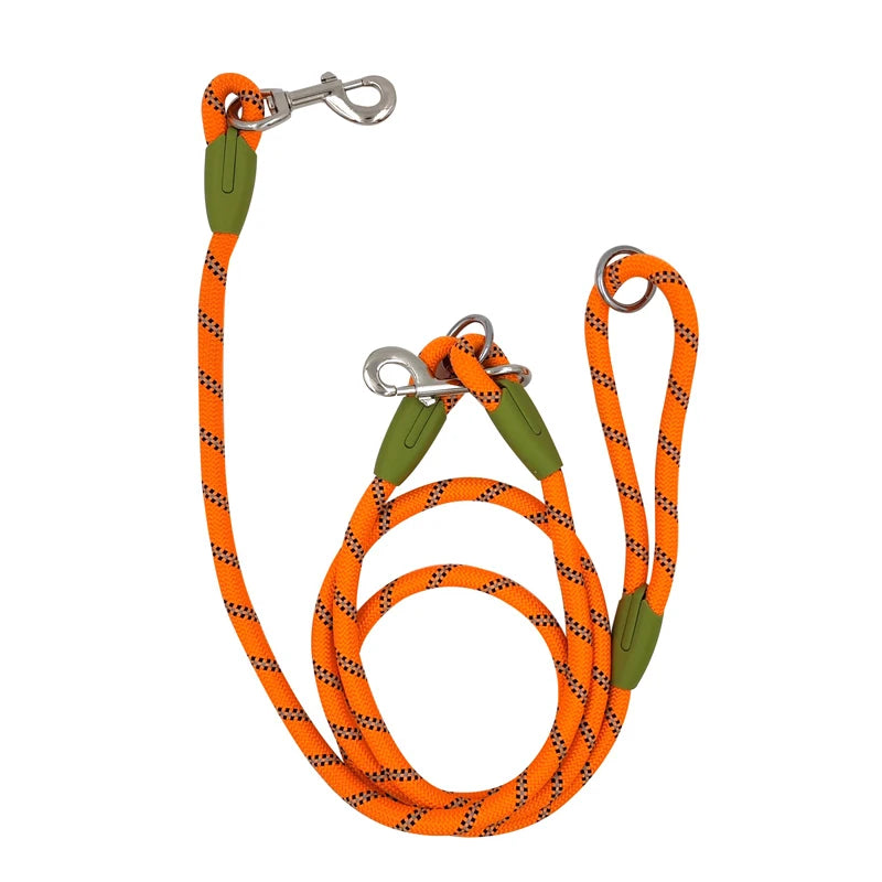 Reflective Dog Leash: Freedom, Safety, Comfort - CAWAYI KENNEL