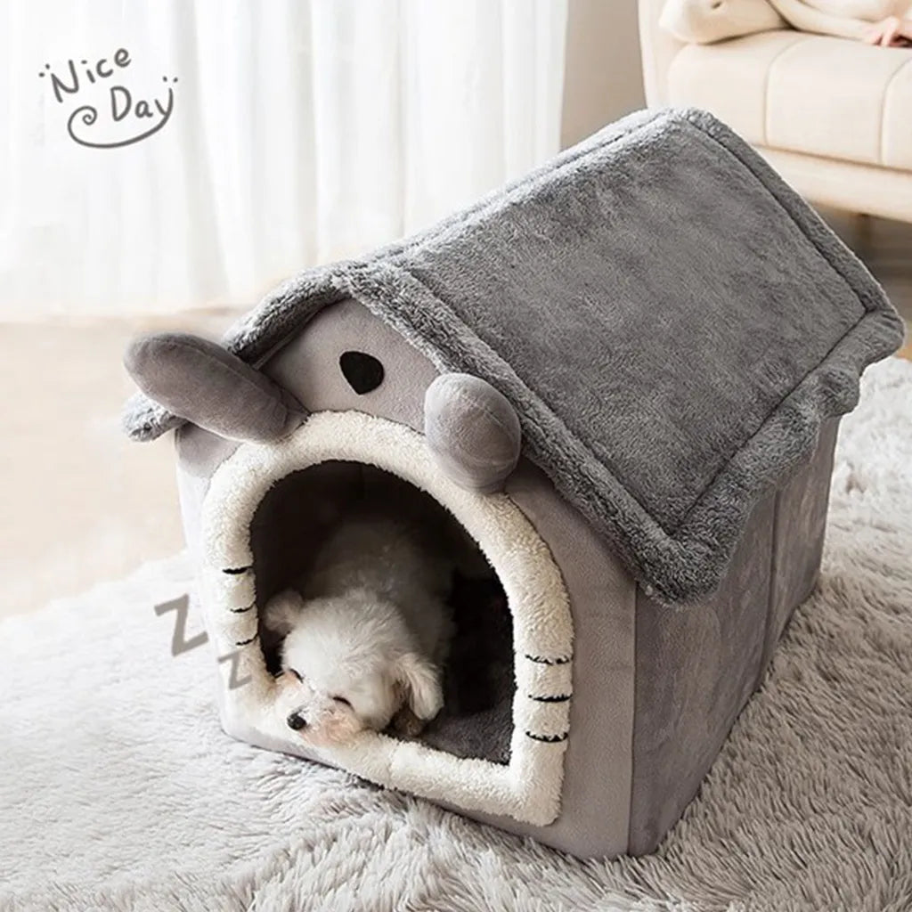 Indoor Foldable, removable & washable Dog kennel bed