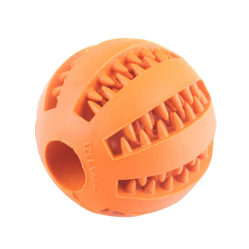 Interactive Dog Treat Ball: Chew Fun for Small Dogs