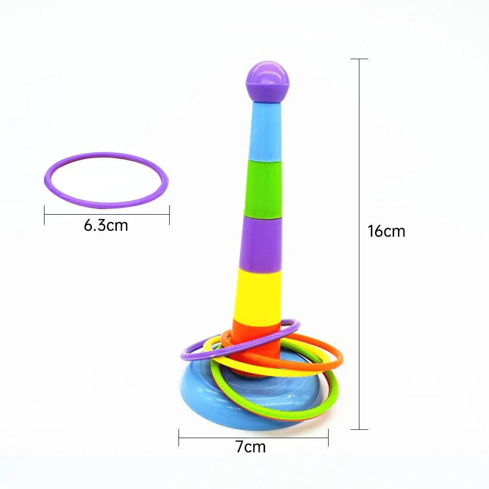 Vibrant Mini Iron Rings: Engaging Bird Toys for Smart Play