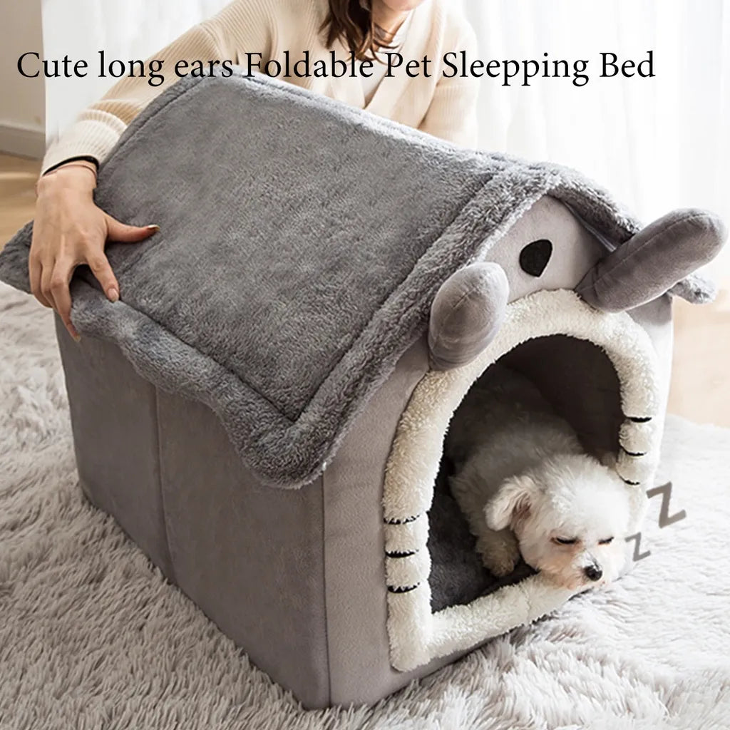 Indoor Foldable, removable & washable Dog kennel bed