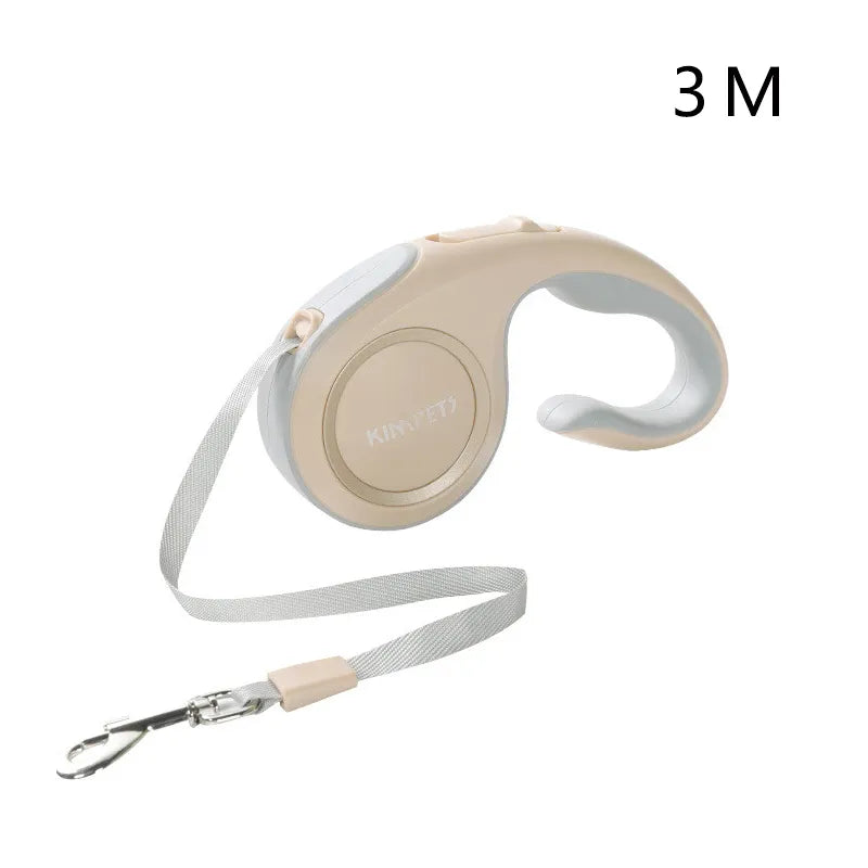 Enhance Dog Walks with Flexible Retractable Leash
