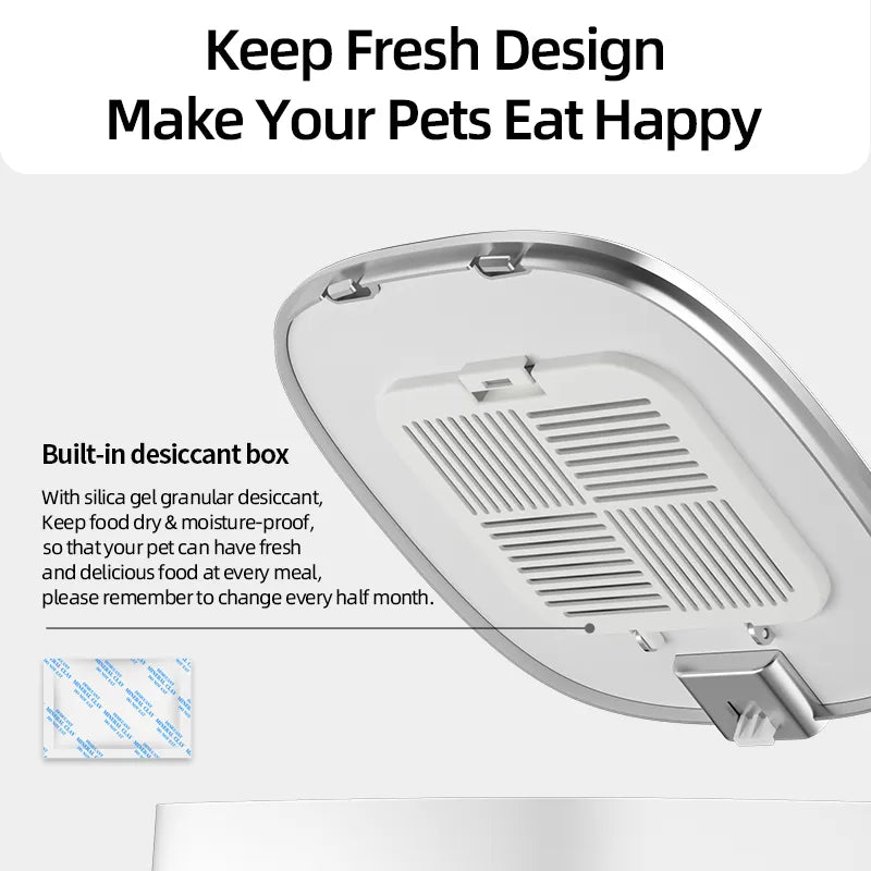 ROJECO 4L Auto Smart Pet Feeder Dispenser
