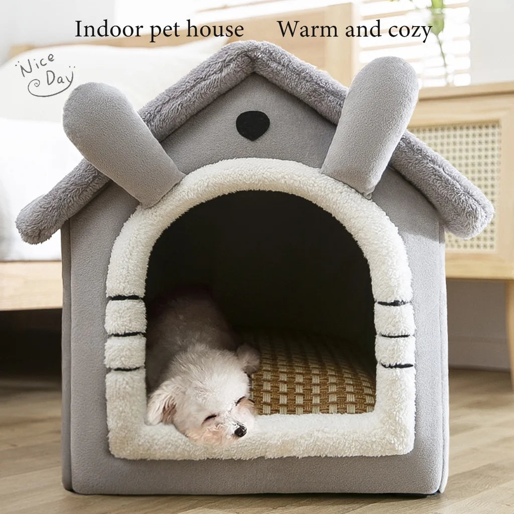 Indoor Foldable, removable & washable Dog kennel bed