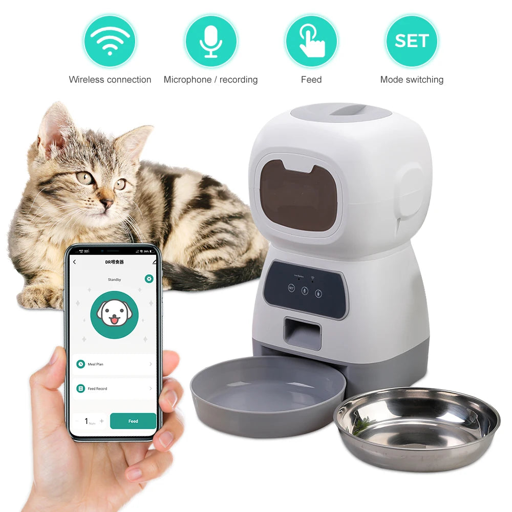 Automatic Dog Feeder: Happy, Healthy Pups Await!