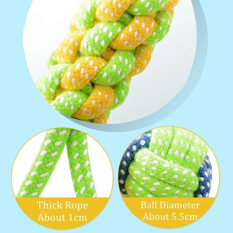 Durable Dog Rope Toys: Interactive & Chewable for All Sizes