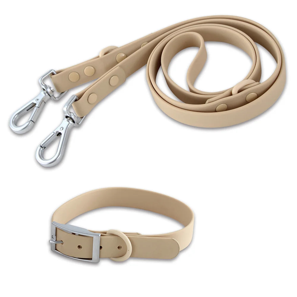 Dual Comfort Dog Harness Set - Adjustable, Breathable, and Stylish
