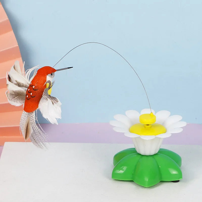 Interactive Cat Toy: Electric Butterfly Fun!