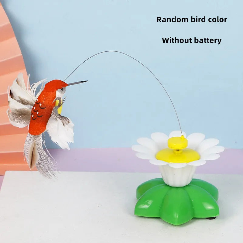 Interactive Cat Toy: Electric Butterfly Fun!