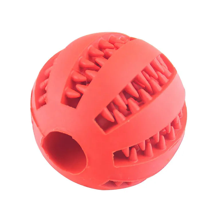 Interactive Dog Treat Ball: Chew Fun for Small Dogs