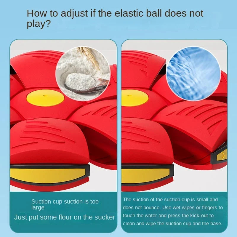 Interactive Dog Ball: Elevate Outdoor Fun with Flying UFO Toy