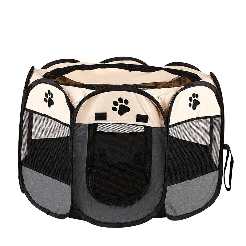 Premium Indoor Pet Kennels: Foldable, Portable, & Easy to Use