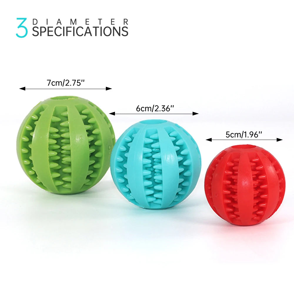 Ball and Rope Dog Toy: Interactive Chew Toy for Small Dogs