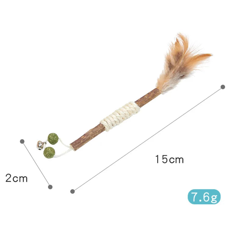 Purrfection Unleashed: Silvervine & Catnip Cat Biting Toys for Dental Bliss!