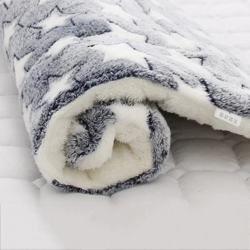 Cozy Hamster Bedding: Plush Mat for Small Pets