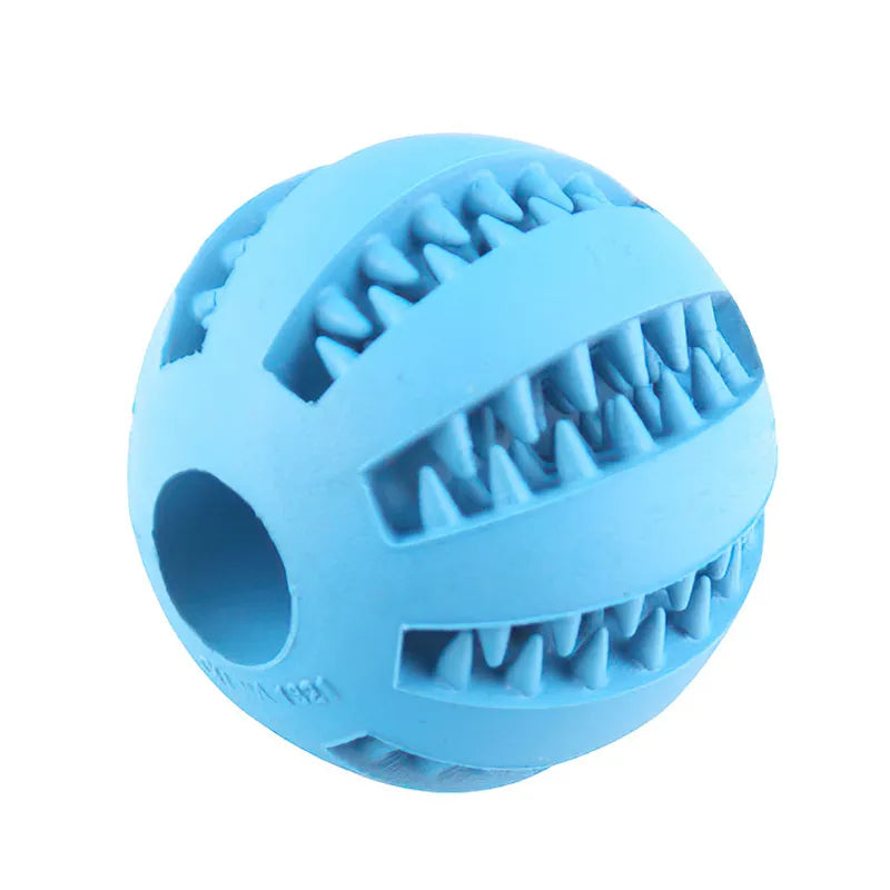 Interactive Dog Treat Ball: Chew Fun for Small Dogs