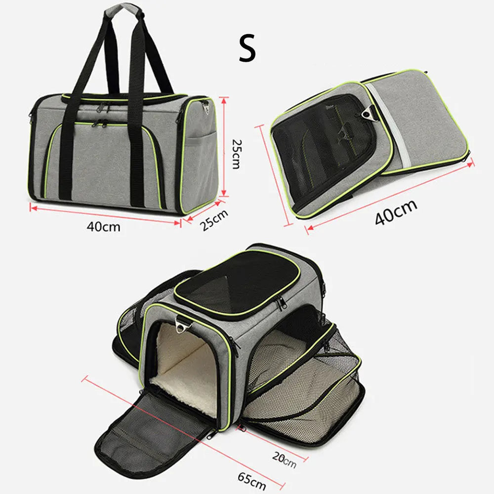 Explore with Ease: Portable and Breathable Dog&Cat Backpack