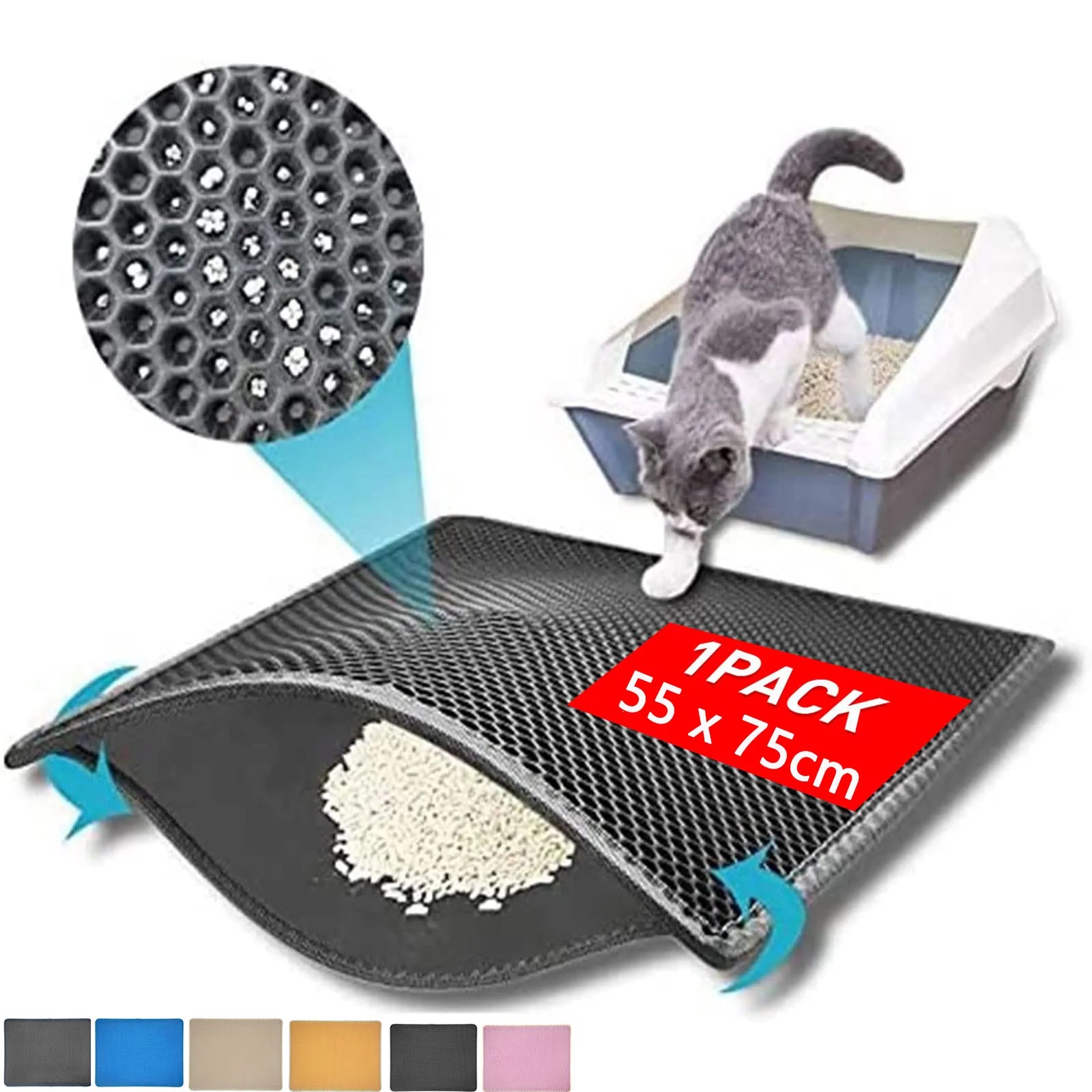 Ultimate Cat Mat: Waterproof, Double Layer, and Foldable!