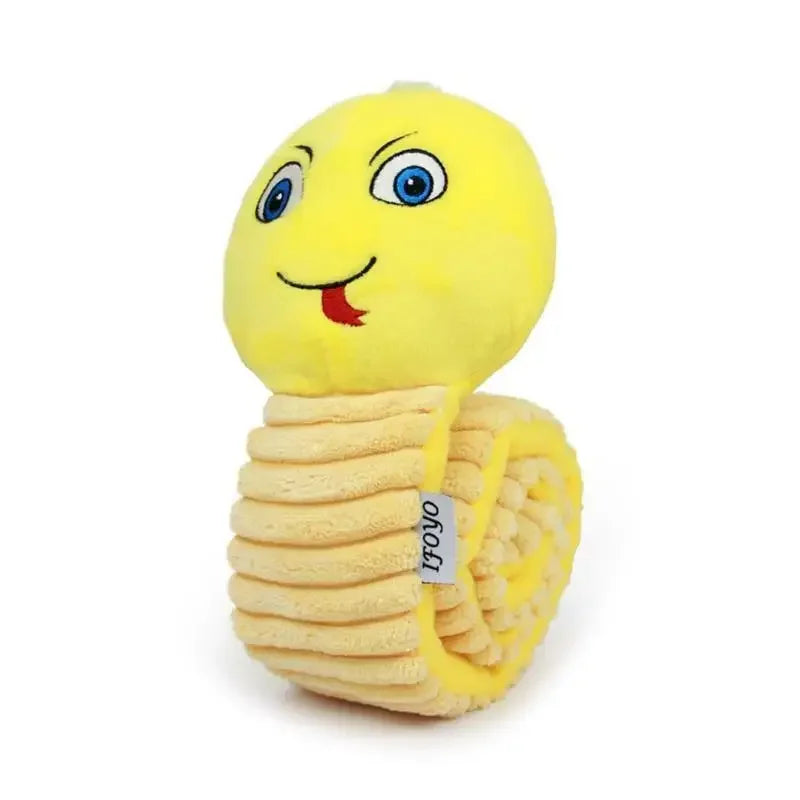 Engage Pups with Snail-shaped Dog Squeak Toys
