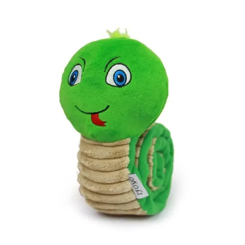 Engage Pups with Snail-shaped Dog Squeak Toys