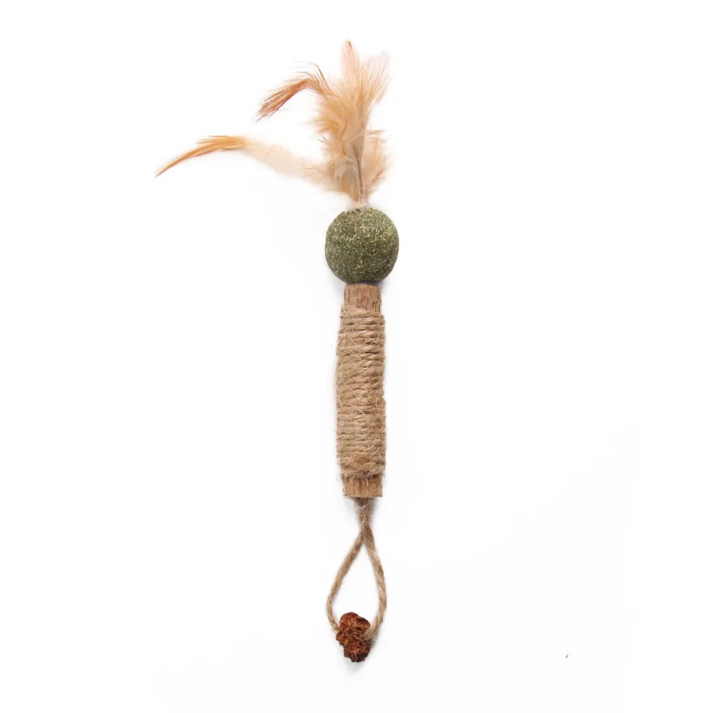 Purrfection Unleashed: Silvervine & Catnip Cat Biting Toys for Dental Bliss!