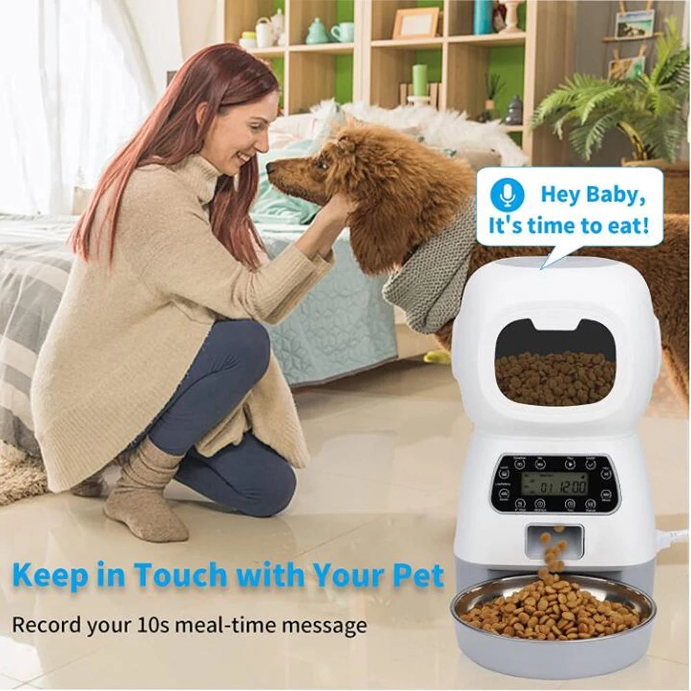 Automatic Dog Feeder: Happy, Healthy Pups Await!