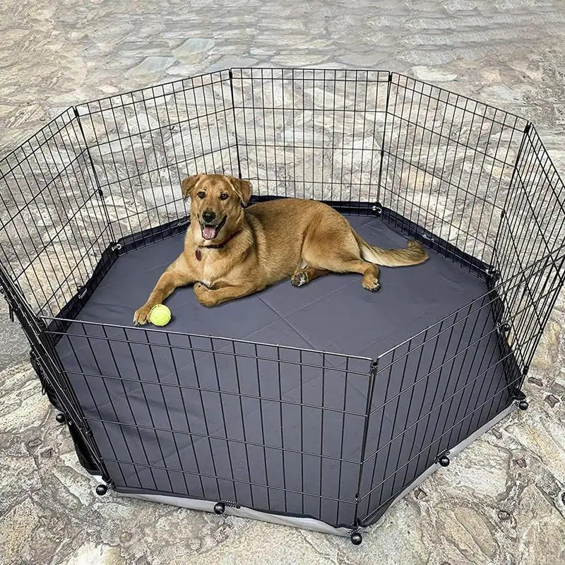 Premium Dog Playpen Cover: Sun, Rain, Escape-Proof