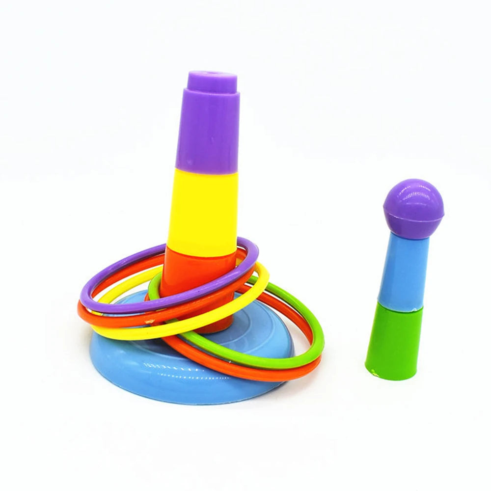 Vibrant Mini Iron Rings: Engaging Bird Toys for Smart Play
