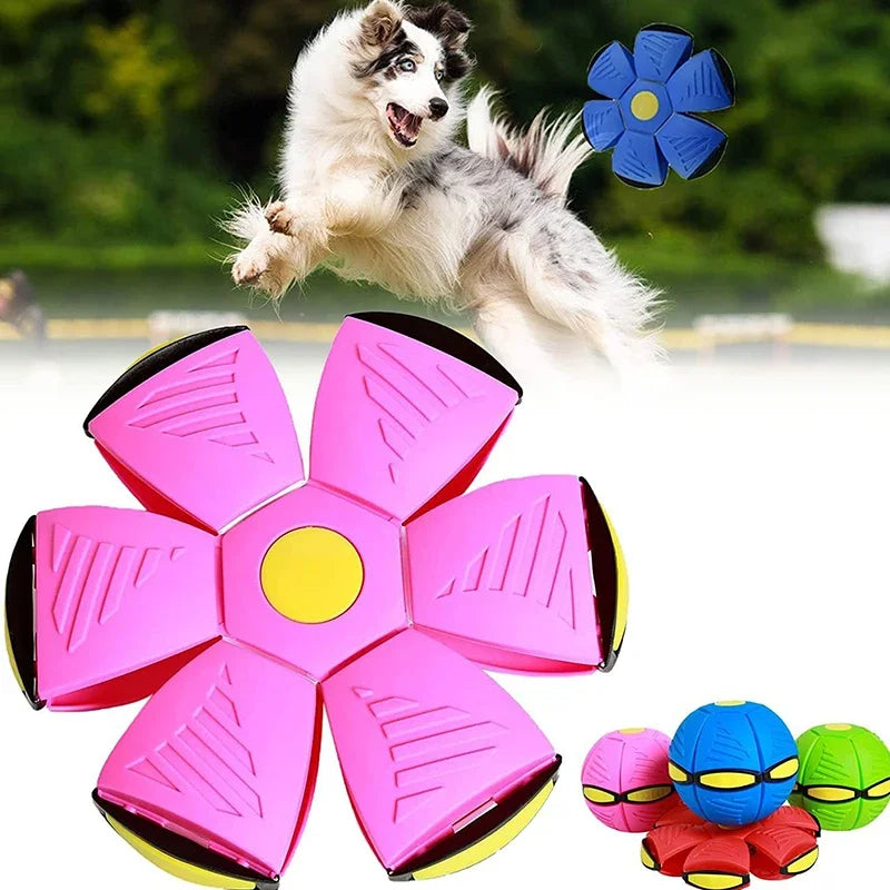 Interactive Dog Ball: Elevate Outdoor Fun with Flying UFO Toy