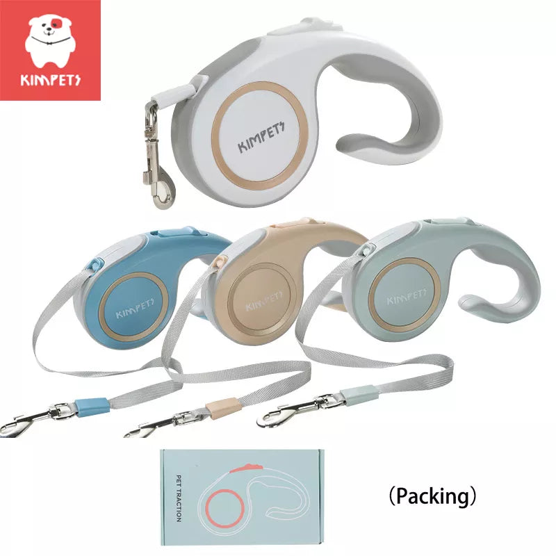 Enhance Dog Walks with Flexible Retractable Leash