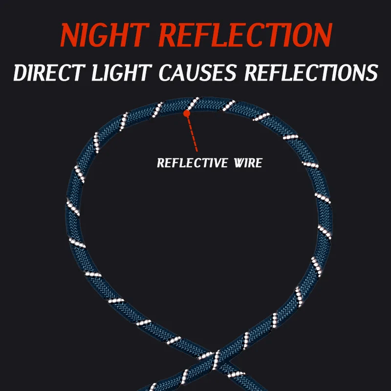 Reflective Dog Leash: Freedom, Safety, Comfort - CAWAYI KENNEL
