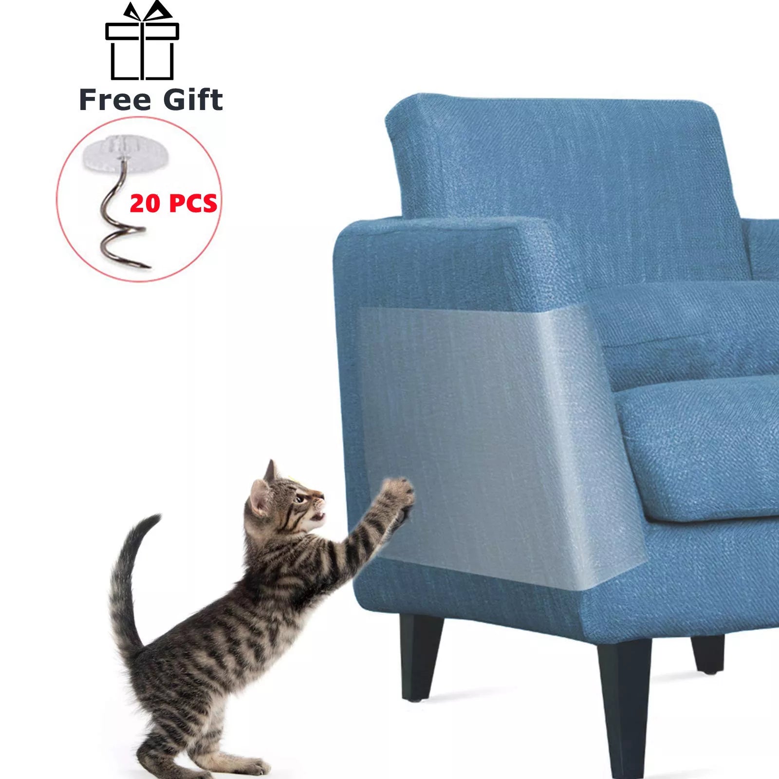 Furniture Protection Cat Scratcher Scraper Tape Protector Cover