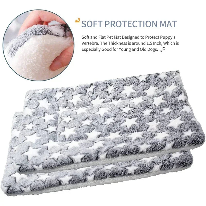 Cozy Hamster Bedding: Plush Mat for Small Pets