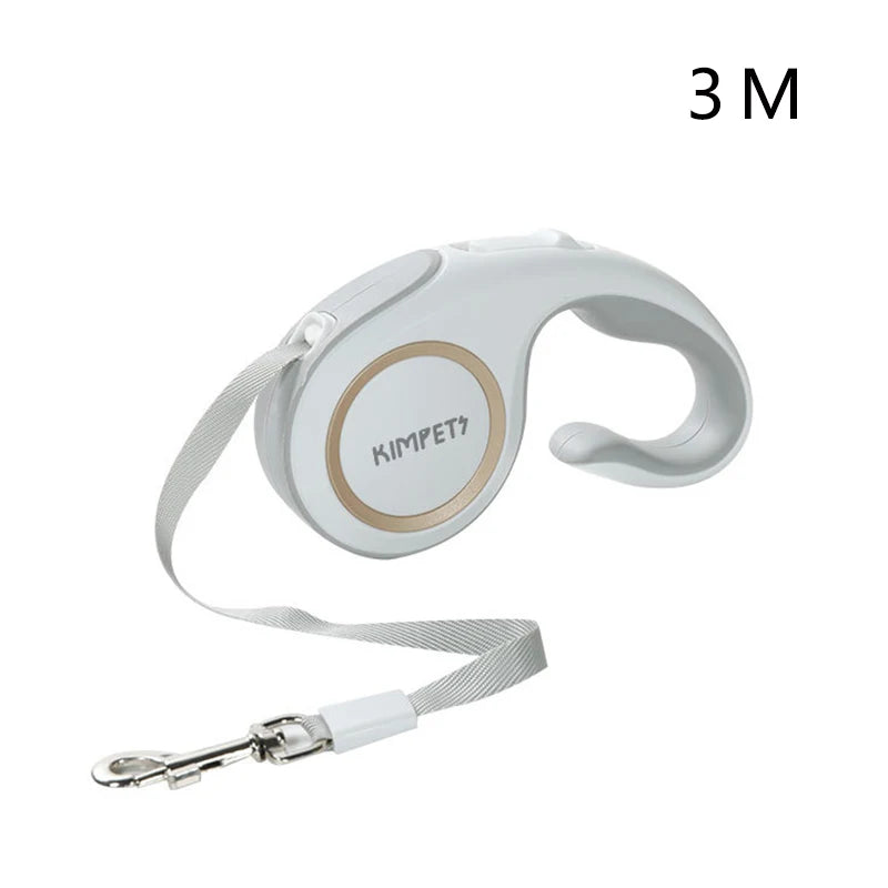 Enhance Dog Walks with Flexible Retractable Leash